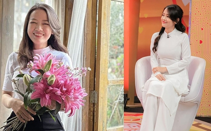 Nữ doanh nhân xinh đẹp một mình đến "Vợ chồng son", kể chuyện tình: Yêu chồng từ thuở 15, tuổi 33 đã là góa phụ