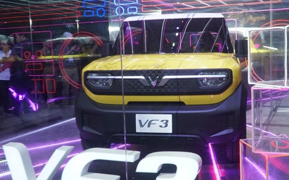 Ảnh thực tế VinFast VF 3: Nam tính, chưa hoàn thiện, sắp nhận đặt cọc để cạnh tranh Wuling HongGuang MiniEV