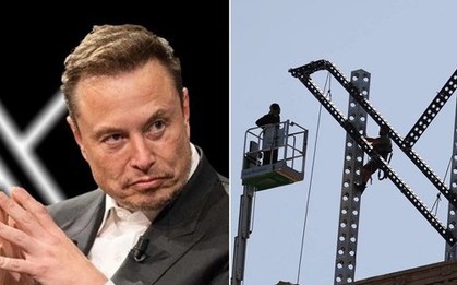 “Vất vả” như Elon Musk đổi tên Twitter thành X: Lại bị điều tra và phải gỡ biển hiệu