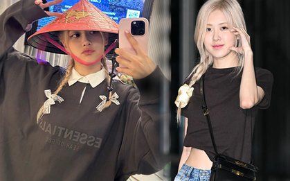 Áo, túi Rosé diện khi đến Việt Nam đang hot "rần rần", các shop thi nhau mở order vì dân tình hỏi mua ác liệt