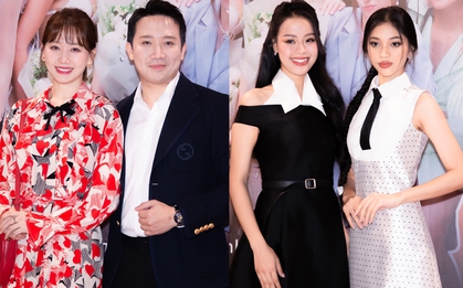 Trấn Thành ôm Hari Won không rời tại sự kiện, Hoa hậu Ý Nhi tiếp tục vắng mặt giữa dàn Hậu nhà Sen Vàng