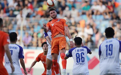 Các tình huống trong cuộc đua trụ hạng ở V-League 2023 chiều tối 11-8