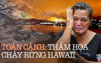 Toàn cảnh vụ cháy rừng ở Hawaii: Thảm họa thiên nhiên tàn phá đảo “thiên đường”, ít nhất 89 người tử vong thương tâm