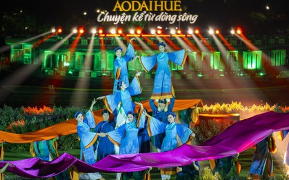 Ấn tượng Lễ hội Áo dài Huế "Chuyện kể từ dòng sông"