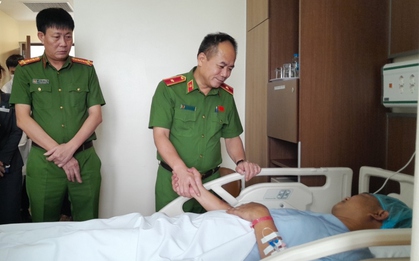 Thiếu tá công an nhập viện vì bị bắn khi giải cứu bé trai bị bắt cóc ở Hà Nội