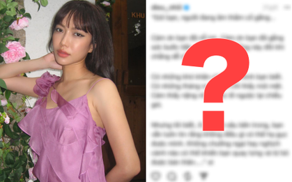 Diệu Nhi giữ thái độ gây tò mò giữa liên hoàn nghi vấn trục trặc tình cảm với Anh Tú sau 1 năm kết hôn