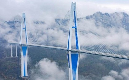 Trung Quốc chi hơn 5 nghìn tỷ đồng…xây công trình "nằm giữa không trung", cao ngang tòa nhà 110 tầng, dài hơn 2.135 m khiến thế giới ngỡ ngàng