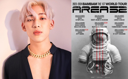 HOT: BAMBAM (GOT7) xác nhận mang tour diễn toàn cầu đến TPHCM
