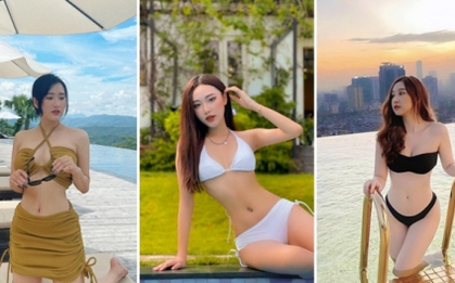 3 hot girl đóng phim Việt giờ vàng đọ dáng với bikini