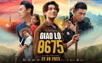 Isaac gây sốc visual khi đứng cạnh Rocker Nguyễn, Emma Lê đẹp nức lòng trong poster phim Giao Lộ 8675