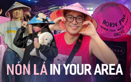 Gặp “Thầy Beo U40” đi concert BLACKPINK tận 9 lần: Mang 200 nón lá sang Mỹ, thành công đưa tận tay Jennie - Rosé!