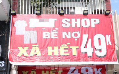 Tuyến phố kinh doanh sầm uất treo biển "bể nợ", xả hết, cho thuê