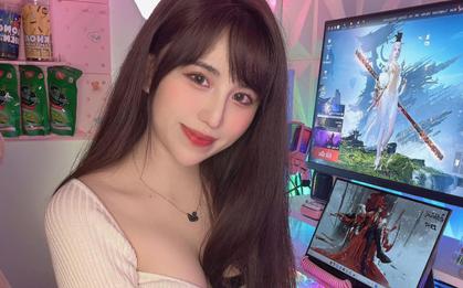 Nữ streamer xinh đẹp khoe góc gaming ngập sắc hồng, ai nhìn cũng mê mẩn!