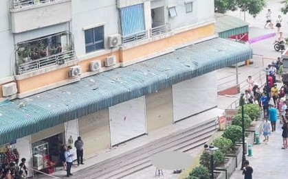 Hà Nội: Người đàn ông rơi từ tầng cao chung cư Kim Văn - Kim Lũ