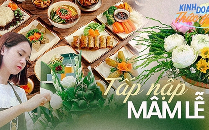 Kinh doanh thức thời: Rằm tháng Bảy, mâm cỗ chay nấu sẵn, khay quả nhập khẩu cả triệu đồng bán "vài trăm đơn"/ngày