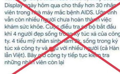 Điều tra tin giả 4 "tiểu mỹ nhân sinh năm 2k" bán dâm làm lây nhiễm HIV