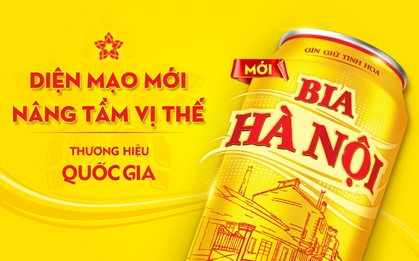 Bia Hà Nội: Thay đổi nhận diện thương hiệu tạo sự khác biệt chinh phục hành trình mới