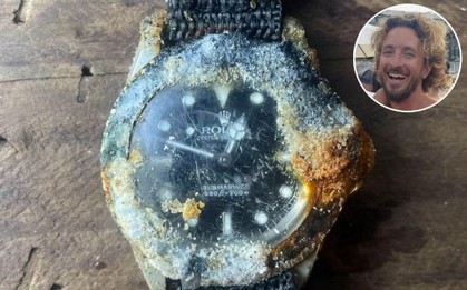 Duyên kỳ ngộ: Hơn 4 năm thất lạc dưới đáy biển, chiếc đồng hồ Rolex giá gần 500 triệu đồng lại quay về với chủ cũ như một định mệnh