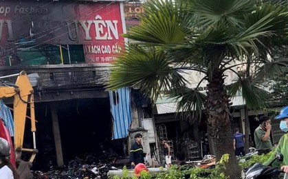 Cháy cửa hàng thời trang, 1 phụ nữ tử vong