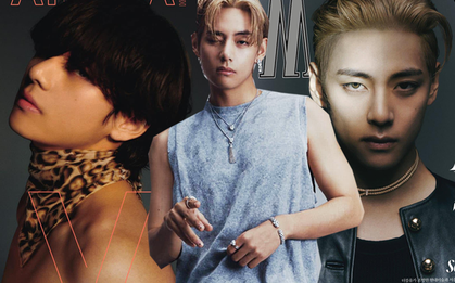 V (BTS) cùng lúc "chốt đơn" 8 bìa tạp chí trong 1 buổi sáng, sướng nhất là ARMY ngay lúc này