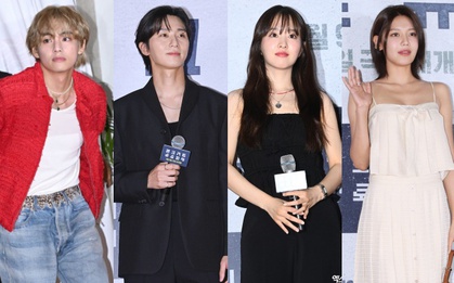 Sự kiện hoá lễ trao giải: V (BTS) lấn át Park Seo Joon, Sooyoung - Park Bo Young so kè dàn minh tinh