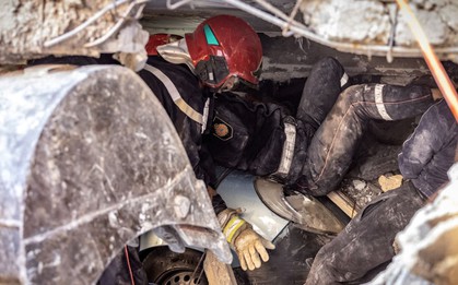 Trận động đất bằng 25 quả bom nguyên tử ở Maroc: Hoạt động tìm kiếm vào thời khắc quyết định