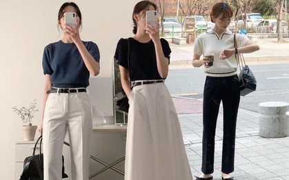 10 cách mặc áo len cộc tay chuẩn thanh lịch tới công sở