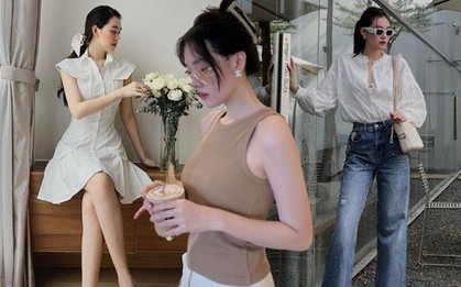 Diện trang phục màu trung tính trẻ trung, sang xịn mịn như Á hậu Tường San