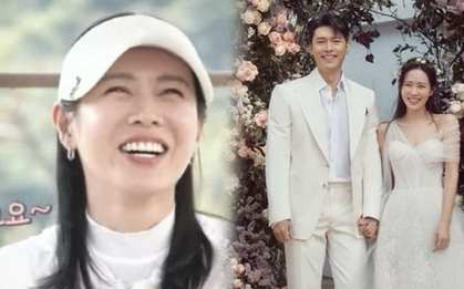 Son Ye Jin tươi cười rạng rỡ khi nhắc đến hôn nhân và chuyện làm mẹ