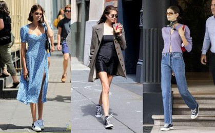 Ái nữ nhà siêu mẫu Cindy Crawford có style đẹp mê, diện toàn món basic mà siêu hút mắt