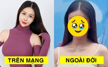 Nữ chính gây ám ảnh vì nhan sắc biến dạng, ngoài đời khác xa ảnh trên mạng khiến dân tình hoang mang
