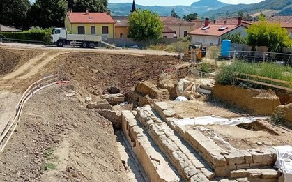 Phát hiện ngôi đền La Mã "cực hiếm" trên khu đất xây siêu thị ở Ý