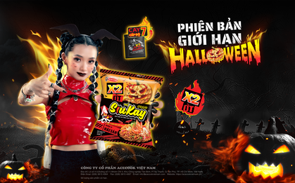 Hòa mình vào mùa Halloween kịch tính với mì SiuKay x2 ớt - Khi cảm giác cay bùng nổ