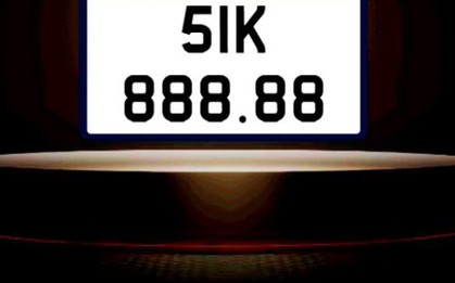 Người trúng đấu giá hơn 32 tỉ đồng cho biển số xe 51K-888.88 vẫn "bặt vô âm tín"