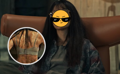 Sốc với diện mạo mới của đả nữ hot nhất phim Hàn 2023: Bad girl mặt mộc còn khoe lưng trần chi chít sẹo