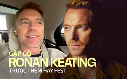 Phỏng vấn Ronan Keating: Lần này trở lại Việt Nam mới là 1 concert thực thụ, sẽ trình diễn hit của Boyzone tại HAY FEST!