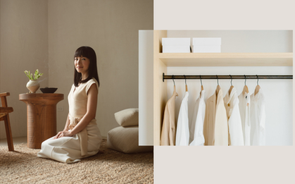 3 cách dọn dẹp tủ quần áo của Kondo Marie
