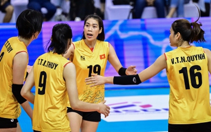 Tuyển nữ Việt Nam thua Thái Lan, gặp Trung Quốc ở bán kết bóng chuyền châu Á