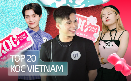 “Hót hòn họt” top 20 thí sinh xuất sắc của KOC VIET NAM chính thức lộ diện: Toàn trai xinh gái đẹp, livestream nghìn mắt xem