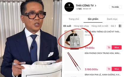 Gian hàng "quý tộc" của Thái Công xuất hiện 1 sản phẩm bình dân giá chỉ 99k, netizen thở phào: Thật vừa túi tiền!