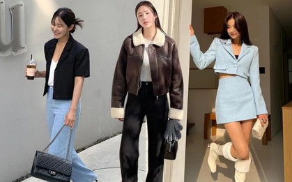 5 mẫu áo khoác dáng ngắn trẻ trung hơn áo khoác dài, chị em nên sắm diện Tết