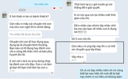 Xôn xao vụ phụ huynh xin cho con nghỉ học vì gãy tay, cô giáo nhắn: Không ưng lớp này thì xin chuyển lớp khác?