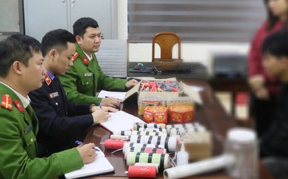 Khởi tố nam sinh chế tạo 201 quả pháo nổ