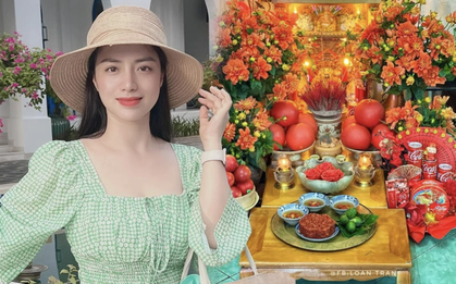 Mẹ đảm bật mí bí quyết bài trí bàn thờ Thần tài suốt bốn mùa: Khéo léo hết phần thiên hạ, ấm cúng đủ đầy, phúc lộc ngập nhà