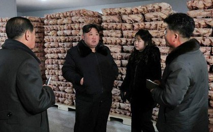Vẻ ngoài của con gái ông Kim Jong-un gây chú ý