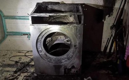 Máy sấy quần áo hóa “quả cầu lửa”, lời cảnh tỉnh cho nhiều gia đình: Bỏ ngay nếu bạn có thói quen này