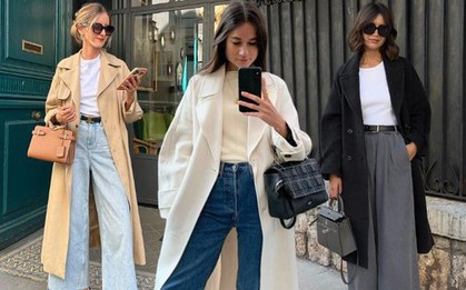 5 kiểu áo khoác dài được phụ nữ Pháp diện mãi không chán vì vừa trẻ trung, vừa tinh tế