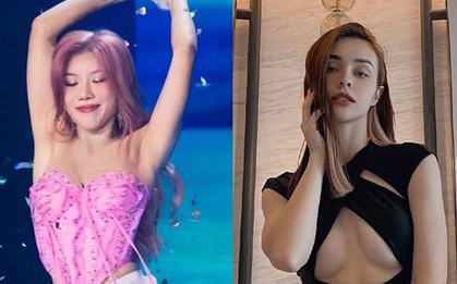 So tài hai chị đẹp trưởng nhóm
