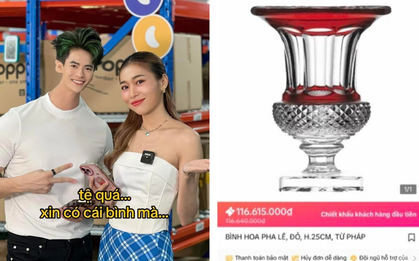 Hội chị em đòi mua bình hoa 117 triệu shop Thái Công, đối phương phản ứng: Thà "cắm sừng" chứ đừng cắm bông
