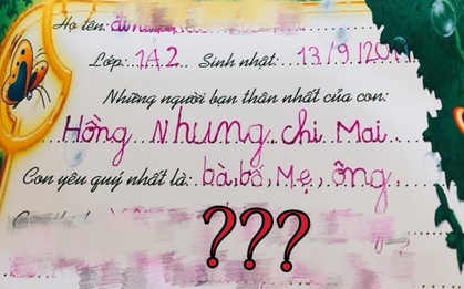 Điền phiếu thông tin giới thiệu bản thân, cậu nhóc lớp 1 khiến mẹ cười chảy nước mắt: Lười học nhưng rất thật thà!